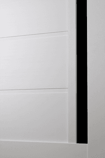 ESTA BLACK VETRO BIANCO NOBLE DOUBLE DOORS BELLDINNI MODERN INTERIOR DOOR - 3