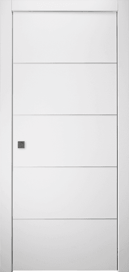 SMART PRO 4H POLAR WHITE POCKET BELLDINNI MODERN INTERIOR DOOR - 1