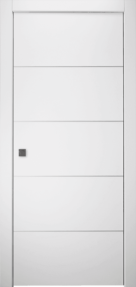 SMART PRO 4H POLAR WHITE POCKET BELLDINNI MODERN INTERIOR DOOR - 1