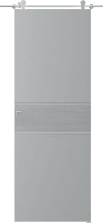 TWINWOOD 2 LIGHT GREY BARN BELLDINNI MODERN INTERIOR DOOR - 1