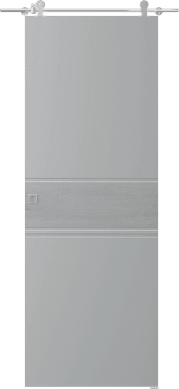 TWINWOOD 2 LIGHT GREY BARN BELLDINNI MODERN INTERIOR DOOR - 1