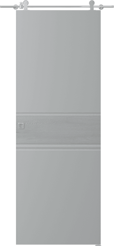 TWINWOOD 2 LIGHT GREY BARN BELLDINNI MODERN INTERIOR DOOR - 1