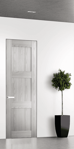 AVON 07 2RN RIBEIRA ASH INVISIBLE METAL FRAME BELLDINNI MODERN INTERIOR DOOR - 1