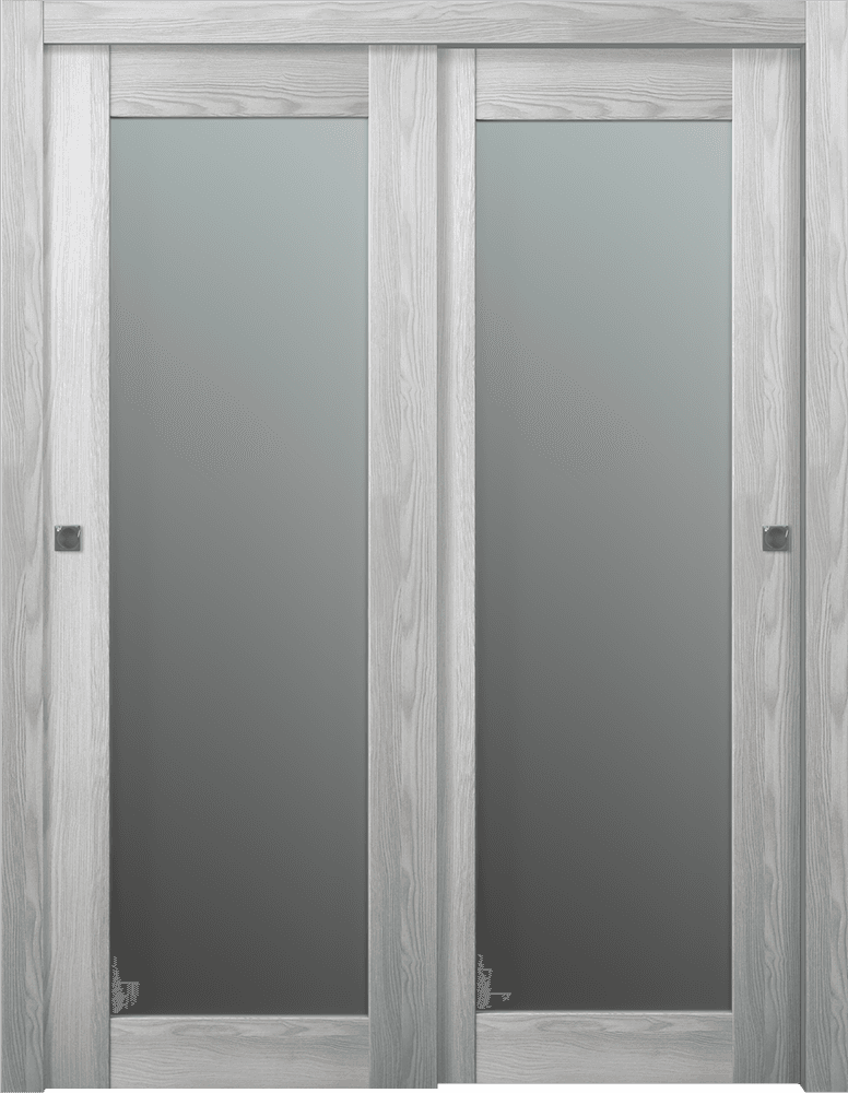 AVON 207 VETRO RIBEIRA ASH BYPASS BELLDINNI MODERN INTERIOR DOOR - 1