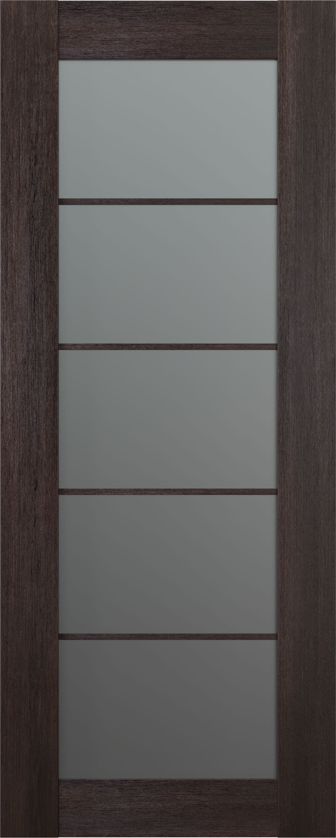 AVON 5 LITE VETRO VERALINGA OAK SLAB BELLDINNI MODERN INTERIOR DOOR - 1
