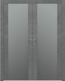 AVON 202 VETRO DARK URBAN CLOSET BELLDINNI MODERN INTERIOR DOOR - 1