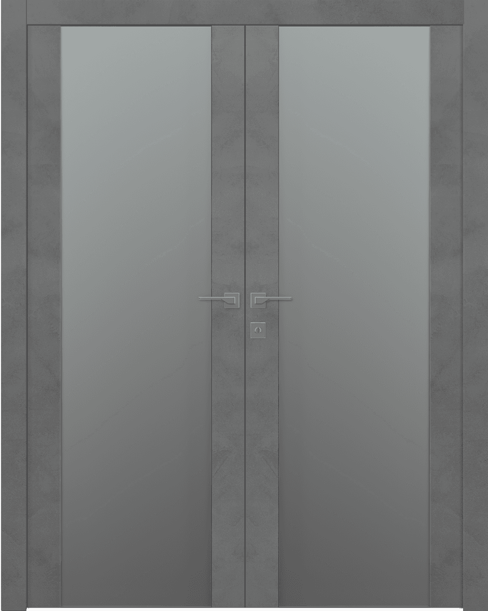 AVON 202 VETRO DARK URBAN CLOSET BELLDINNI MODERN INTERIOR DOOR - 1