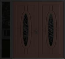 Double metal-aluminum modern exterior door Ronex 1277 - 2