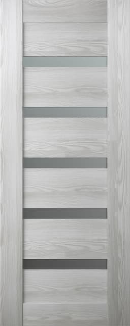 AVON 07-04 VETRO RIBEIRA ASH SLAB BELLDINNI MODERN INTERIOR DOOR - 1