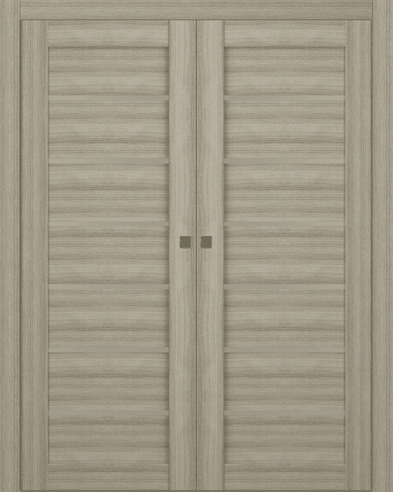 ALBA SHAMBOR DOUBLE POCKET BELLDINNI MODERN INTERIOR DOOR - 1