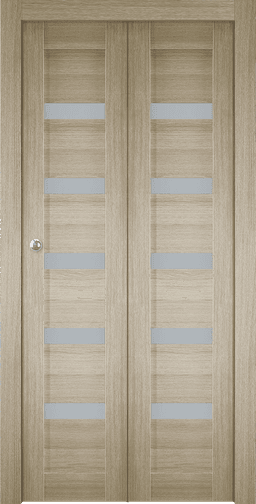 LEORA VETRO SHAMBOR DOUBLE BI-FOLD BELLDINNI MODERN INTERIOR DOOR - 1