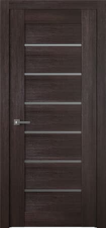 AVON 07-02 VETRO VERALINGA OAK SWING BELLDINNI MODERN INTERIOR DOOR - 1