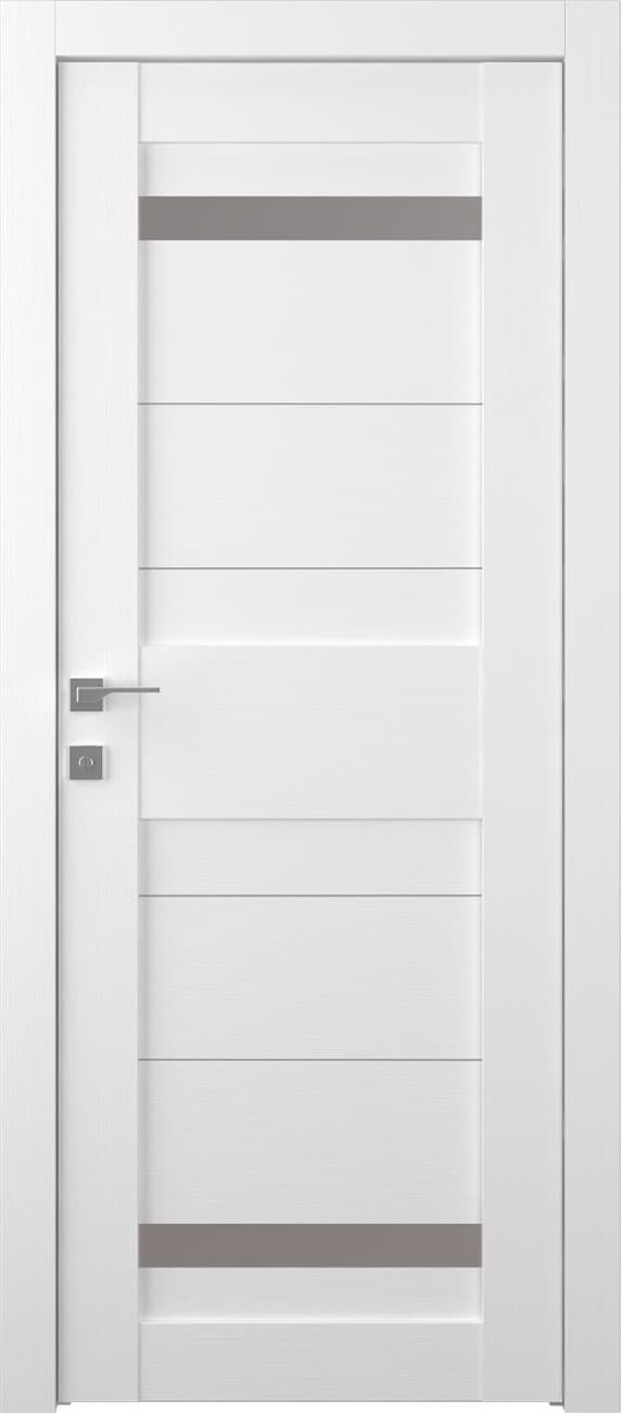 IMMA VETRO BIANCO NOBLE SWING BELLDINNI MODERN INTERIOR DOOR - 1