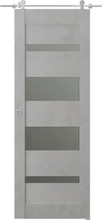 AVON 07-01 VETRO LIGHT URBAN BARN BELLDINNI MODERN INTERIOR DOOR - 1