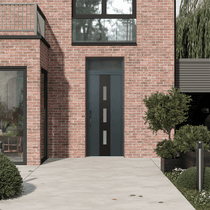 Modern Steel Front Door Diamond A7 - 4