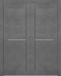 AVON 07 1H DARK URBAN DOUBLE POCKET BELLDINNI MODERN INTERIOR DOOR - 1