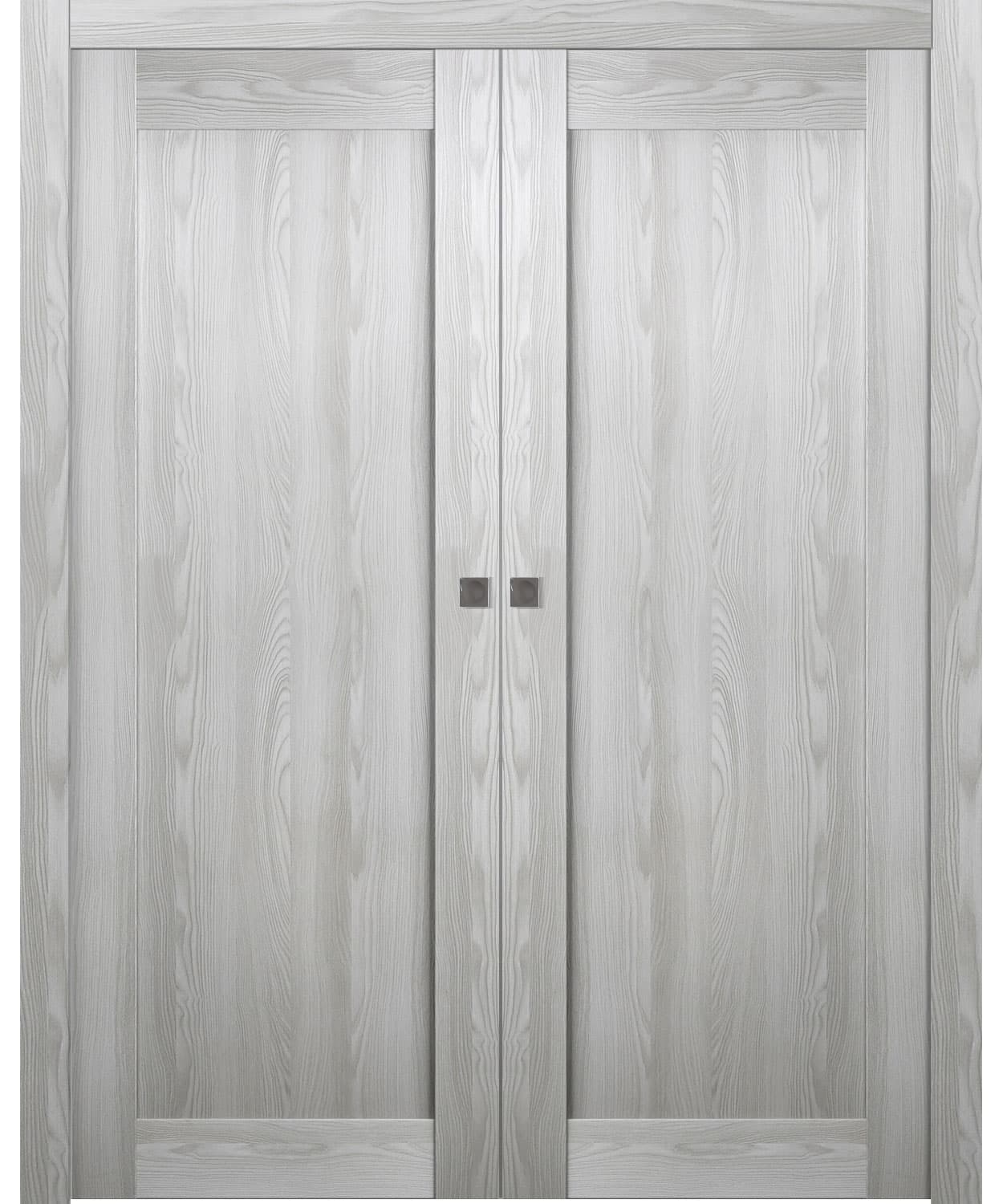 AVON 07 RIBEIRA ASH DOUBLE POCKET BELLDINNI MODERN INTERIOR DOOR - 1