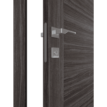 GINA VETRO GRAY OAK BARN DOORS BELLDINNI MODERN INTERIOR DOOR - 3