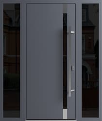 Single metal-aluminum modern exterior door Ronex 1011 - 3