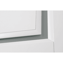 AURUM 2 VETRO POLAR WHITE CLOSET BELLDINNI MODERN INTERIOR DOOR - 6