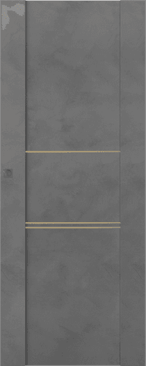 AVON 01 3H GOLD DARK URBAN MAGIC BELLDINNI MODERN INTERIOR DOOR - 1