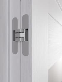 VITA VETRO BIANCO NOBLE DOUBLE BELLDINNI MODERN INTERIOR DOOR - 3
