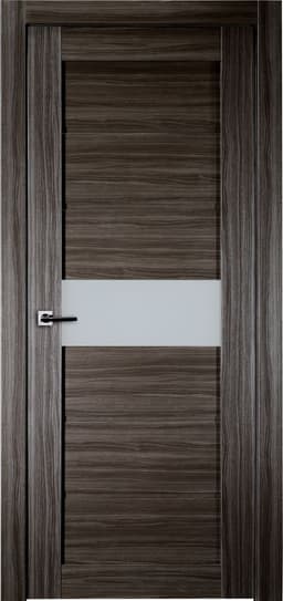 EDNA VETRO GRAY OAK SWING BELLDINNI MODERN INTERIOR DOOR - 1