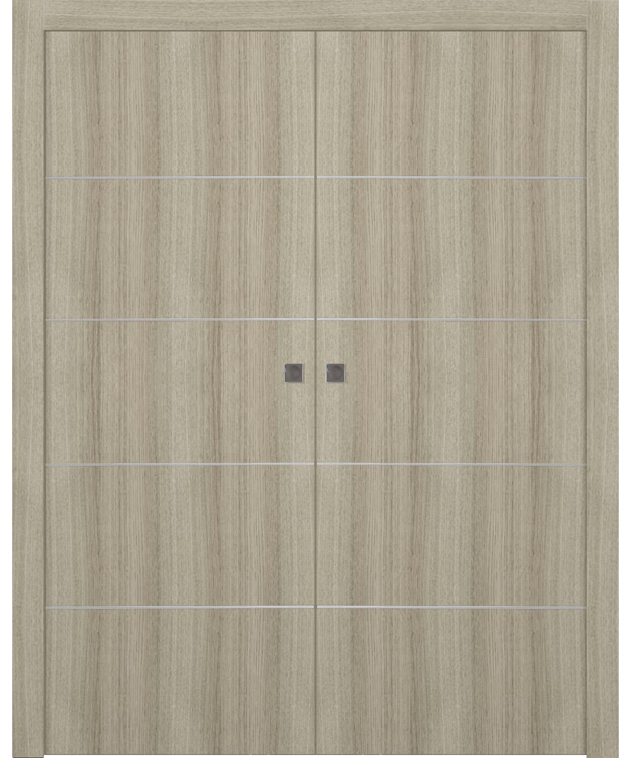 OPTIMA 4H SHAMBOR DOUBLE POCKET BELLDINNI MODERN INTERIOR DOOR - 1