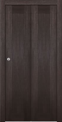 AVON 07 VERALINGA OAK BI-FOLD BELLDINNI MODERN INTERIOR DOOR - 1