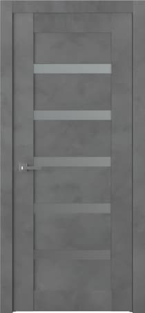 AVON 07-04 VETRO DARK URBAN SWING BELLDINNI MODERN INTERIOR DOOR - 1