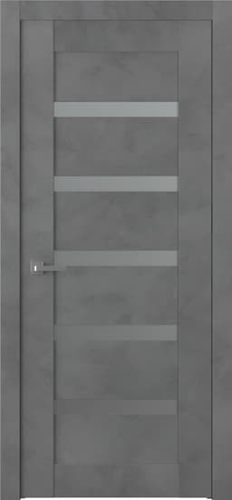 AVON 07-04 VETRO DARK URBAN SWING BELLDINNI MODERN INTERIOR DOOR - 1