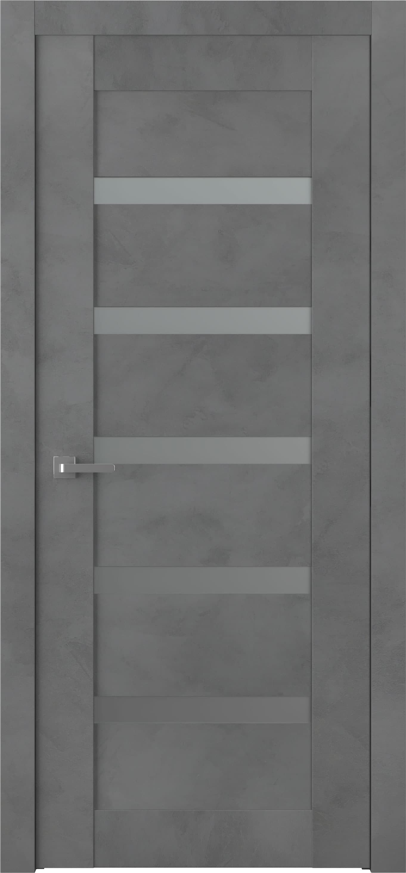 AVON 07-04 VETRO DARK URBAN SWING BELLDINNI MODERN INTERIOR DOOR - 1