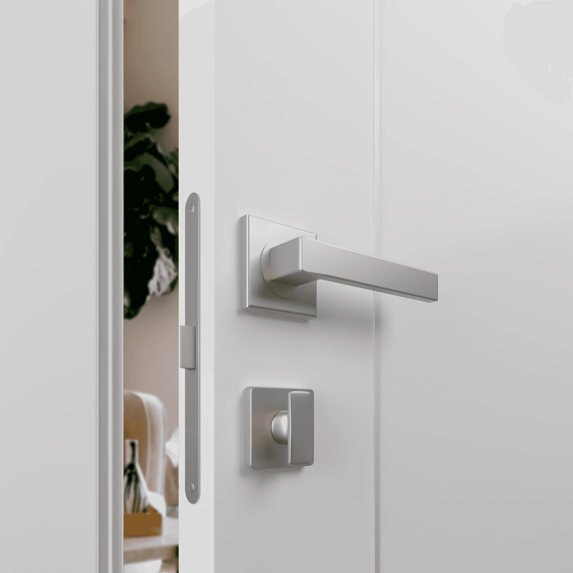 OPTIMA 2U SNOW WHITE DOUBLE BELLDINNI MODERN INTERIOR DOOR - 4