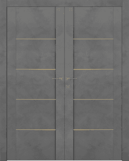 AVON 01 4H GOLD DARK URBAN CLOSET BELLDINNI MODERN INTERIOR DOOR - 1