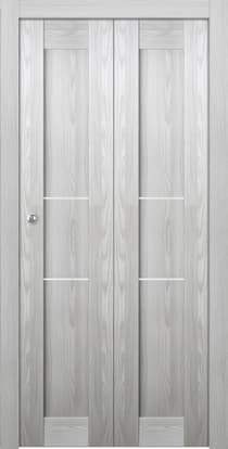 AVON 07 2H RIBEIRA ASH BI-FOLD BELLDINNI MODERN INTERIOR DOOR - 1