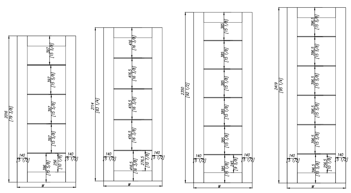 AVON 07 4H VERALINGA OAK DOUBLE INVISIBLE METAL FRAME BELLDINNI MODERN INTERIOR DOOR - 5