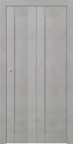 AVON 07 LIGHT URBAN BI-FOLD BELLDINNI MODERN INTERIOR DOOR - 1