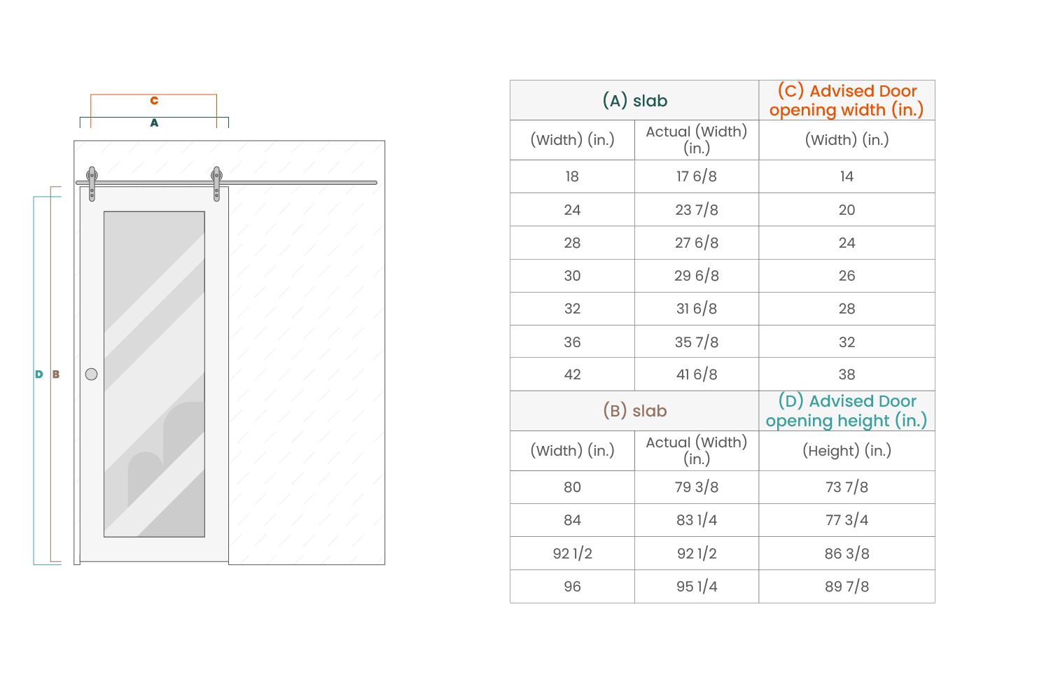 OPTIMA RIBEIRA ASH BARN BELLDINNI MODERN INTERIOR DOOR - 8