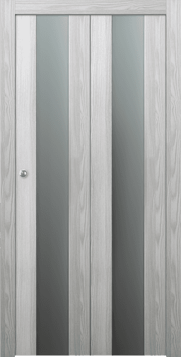 AVON 202 VETRO RIBEIRA ASH BI-FOLD BELLDINNI MODERN INTERIOR DOOR - 1