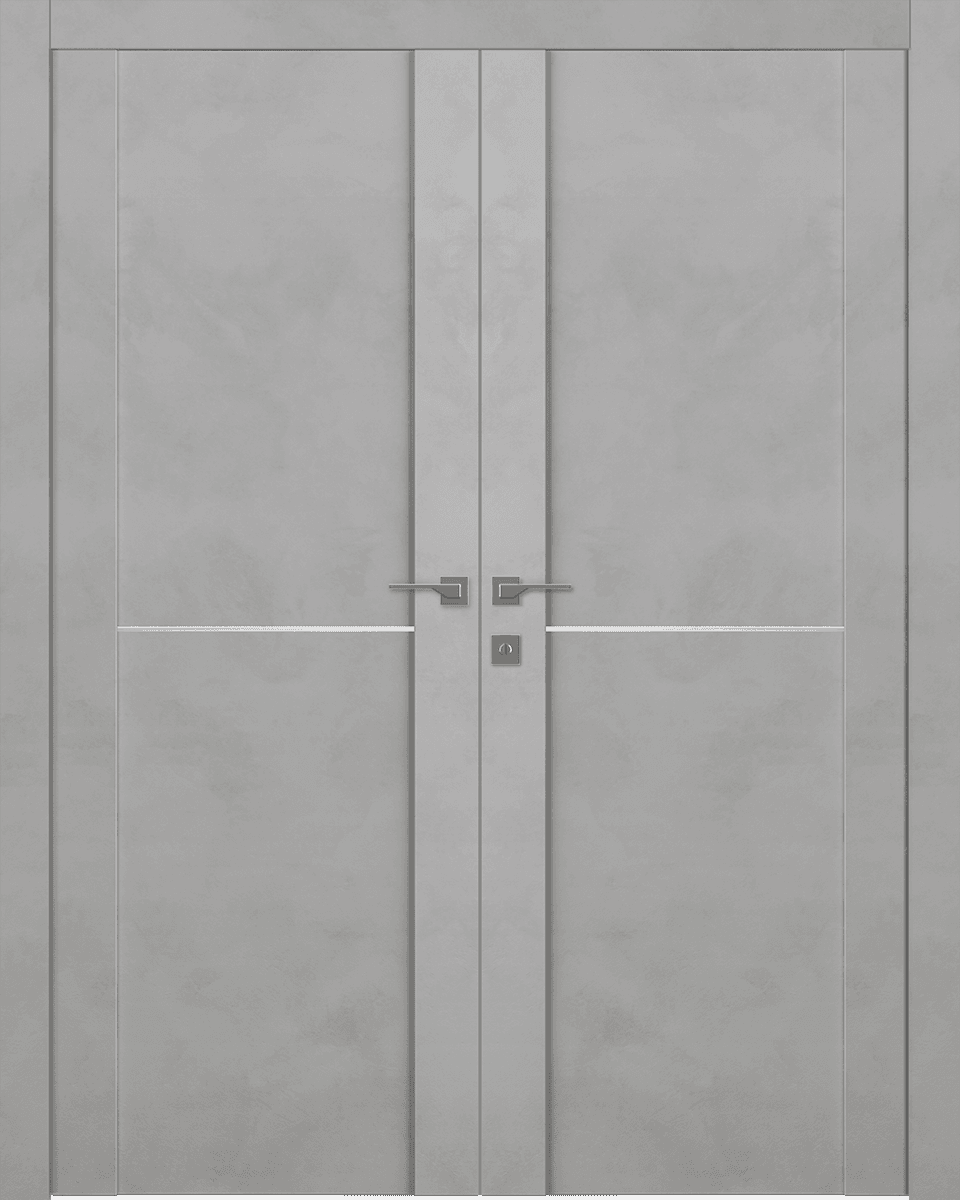 AVON 01 1H LIGHT URBAN DOUBLE BELLDINNI MODERN INTERIOR DOOR - 1