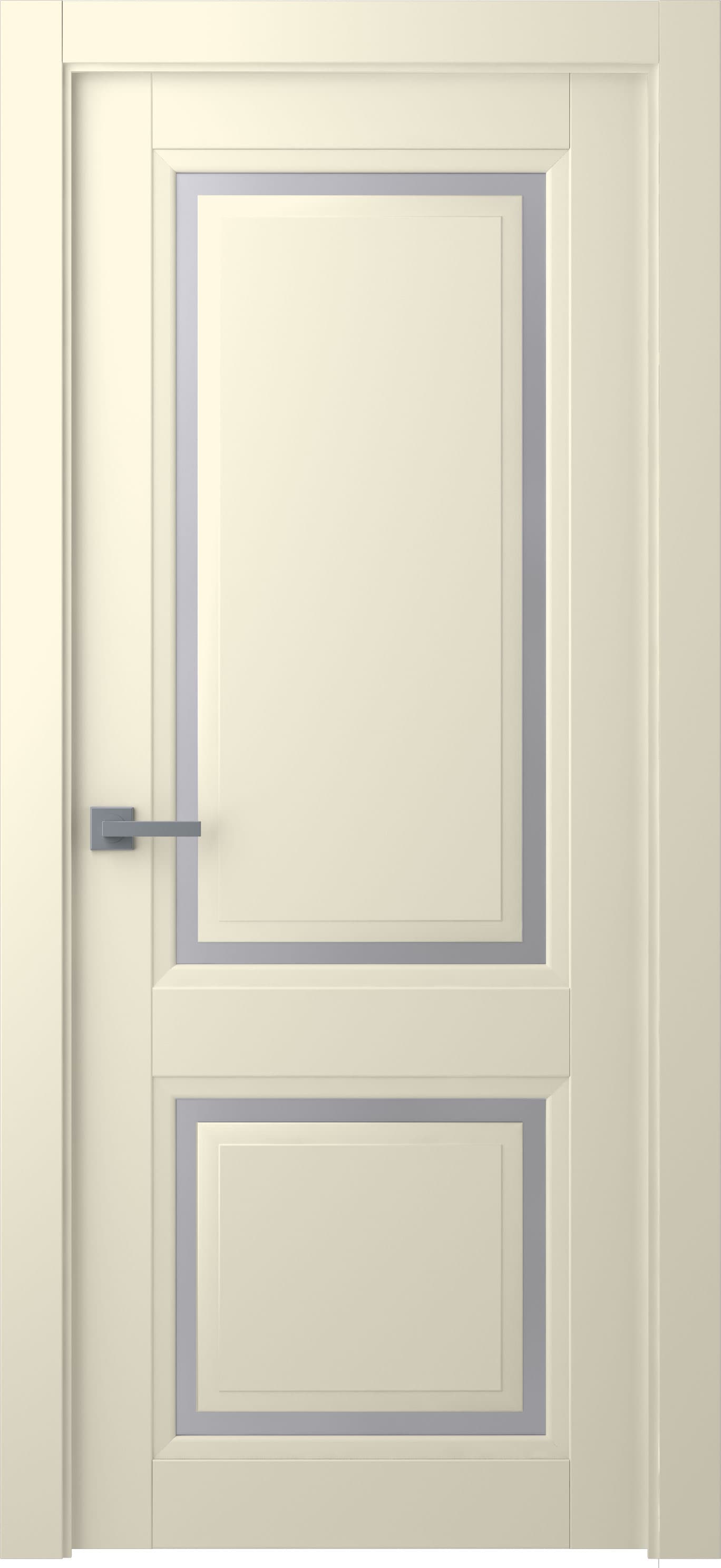 AURUM 2 VETRO IVORY SWING BELLDINNI MODERN INTERIOR DOOR