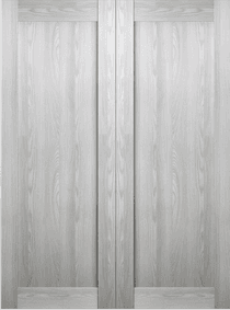 AVON 07 RIBEIRA ASH DOUBLE BARN BELLDINNI MODERN INTERIOR DOOR - 2