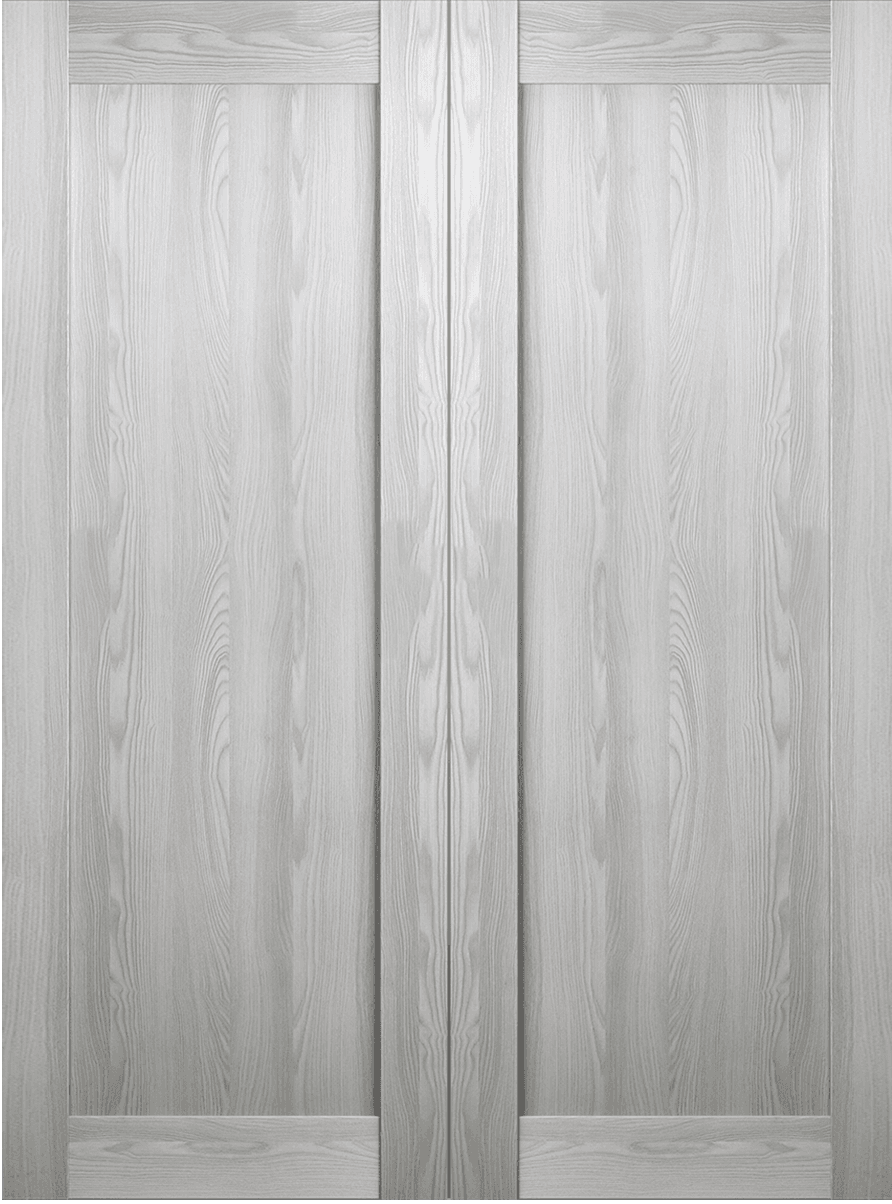 AVON 07 RIBEIRA ASH DOUBLE BARN BELLDINNI MODERN INTERIOR DOOR - 2