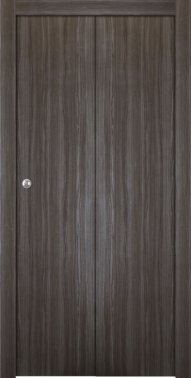 PALLADIO GRAY OAK BI-FOLD DOORS BELLDINNI MODERN INTERIOR DOOR - 1