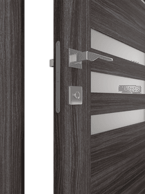 DOME VETRO GRAY OAK CLOSET BELLDINNI MODERN INTERIOR DOOR - 2