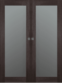 AVON 207 VETRO VERALINGA OAK DOUBLE MAGIC BELLDINNI MODERN INTERIOR DOOR - 1