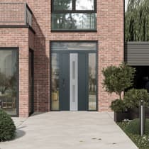 Modern Steel Front Door Diamond A6 - 5
