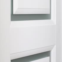 AURUM 2 VETRO POLAR WHITE CLOSET BELLDINNI MODERN INTERIOR DOOR - 5