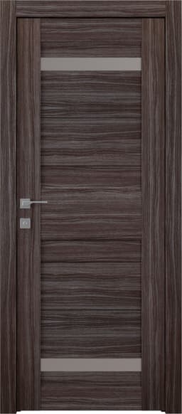 IMMA VETRO GRAY OAK SWING BELLDINNI MODERN INTERIOR DOOR - 1