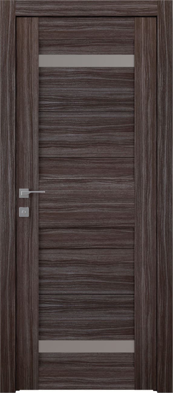 IMMA VETRO GRAY OAK SWING BELLDINNI MODERN INTERIOR DOOR - 1